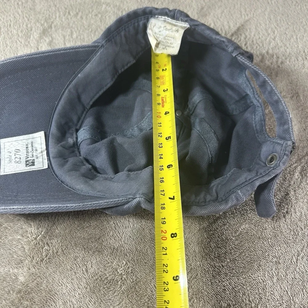 PetSmart Gray Adjustable Dad Hat Cap 100% Cotton Embroidered Logo Adult OSFA